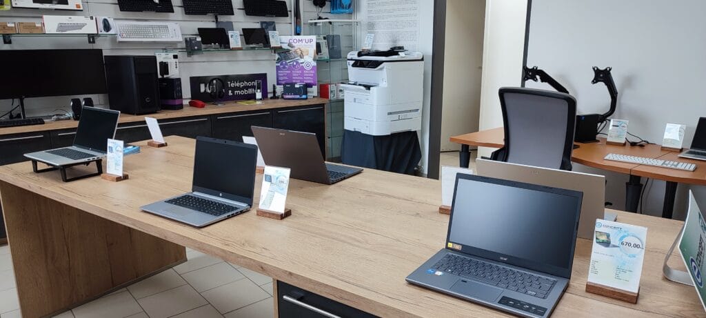 Espace de vente d'ordinateur Alençon